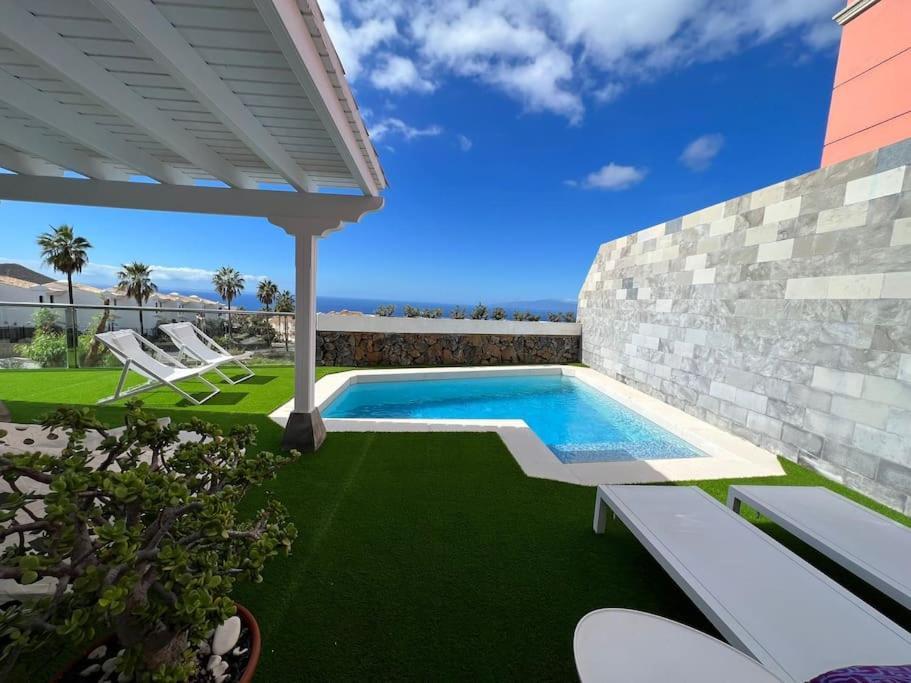 Villa Privada Con Piscina Tenerife Sur Aljaba 5 Chayofa Extérieur photo