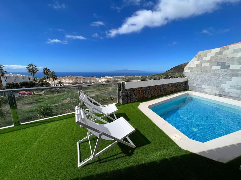 Villa Privada Con Piscina Tenerife Sur Aljaba 5 Chayofa Extérieur photo