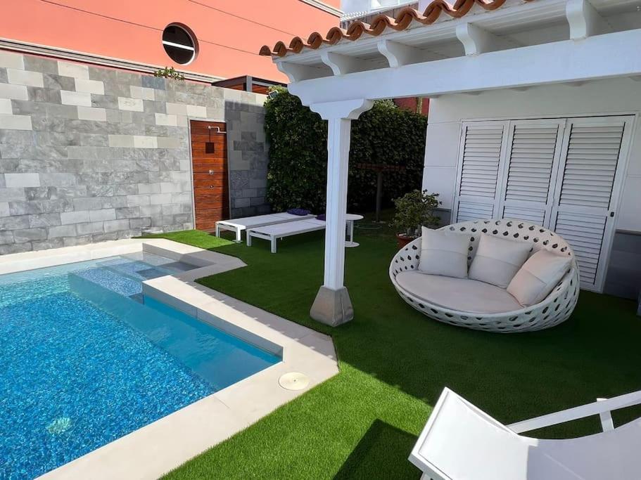 Villa Privada Con Piscina Tenerife Sur Aljaba 5 Chayofa Extérieur photo