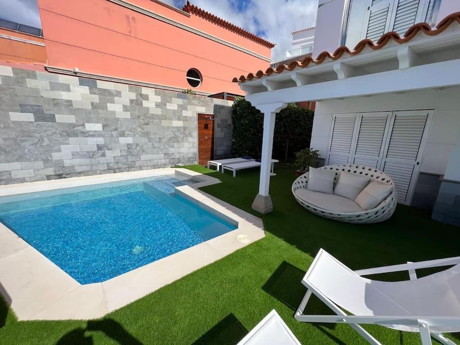 Villa Privada Con Piscina Tenerife Sur Aljaba 5 Chayofa Extérieur photo